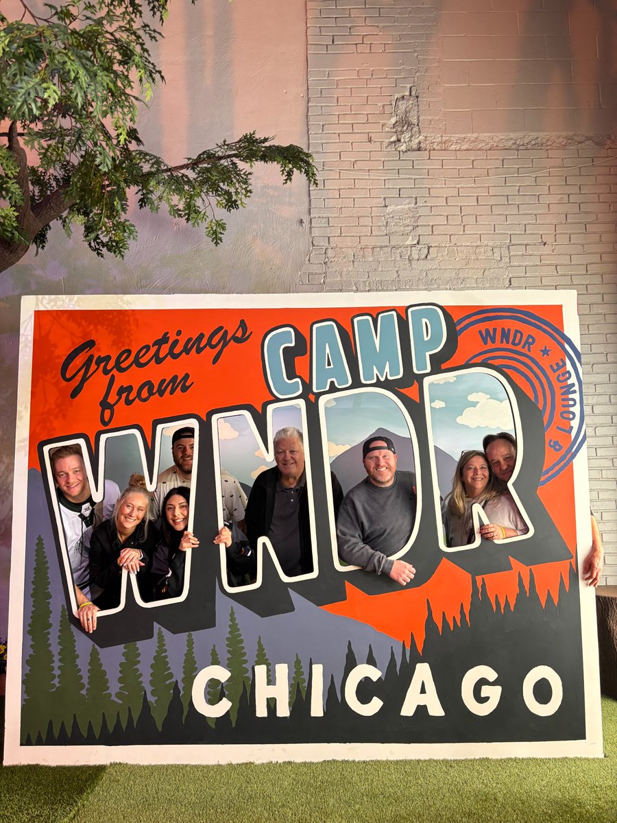 Shout out to Moug &amp; Karla from <a href="/Audacy/">Audacy</a> <a href="/B96Chicago/">B96</a> for stopping by WNDR Chicago last Friday for a special pop-in for "Moug &amp; Karla's Day Off" 

Our guests got to experience our exhibit, engage with art, try some treats &amp; enjoy playing hooky on a Friday 😎