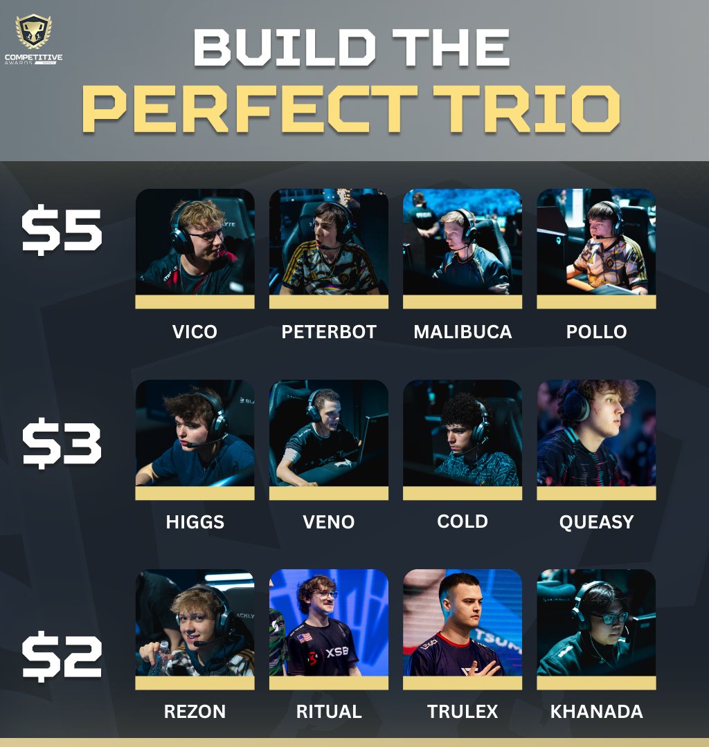 Build the perfect trio with $10