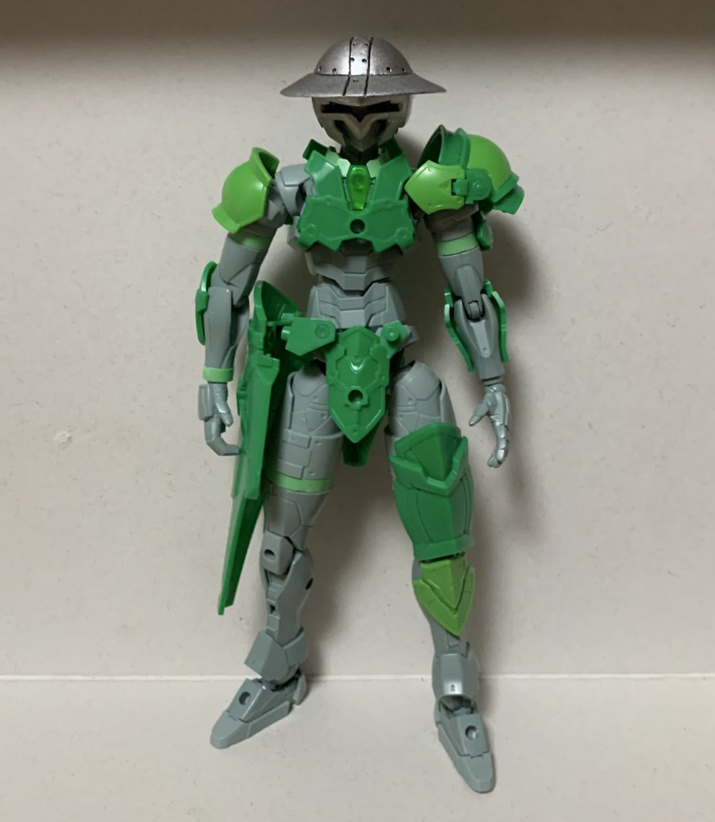 jungleninph's tweet image. リーベルアーチャー用のケトルメット完成!
アーチャークラスにクラスアップアーマーが無くて寂しかったのと弓兵というとケトルメットのイメージが強かったので作ってみた
マスク部分は後日色を変えるかもしれないがまず完成させようと思って全体同じ色で塗った
#30MF