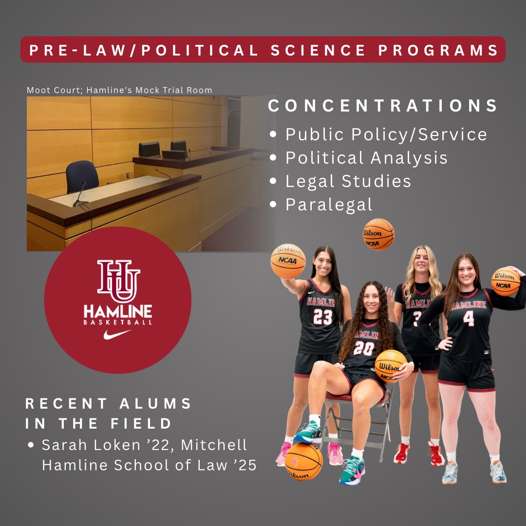 👀 HU Academic Spotlight Series 🔦

⚖️ Pre-Law / Political Science Programs

#goHU