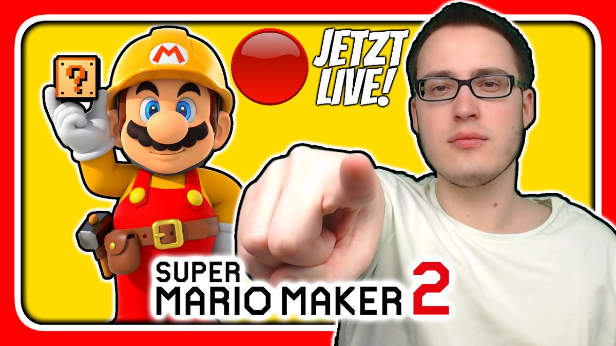 EURE LEVEL am Mario Maker Montag! JETZT LIVE auf Twitch!

twitch.tv/challengetime