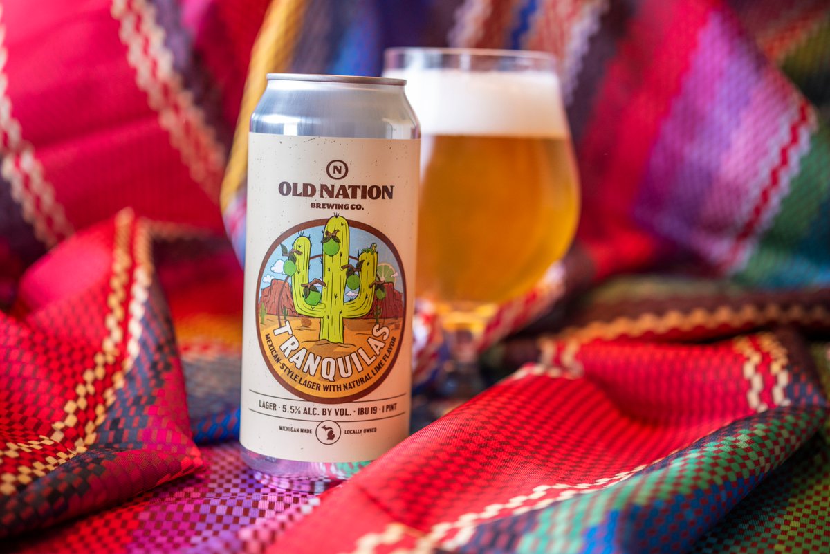 ¡Feliz Cinco de Mayo!
Celebrate with a respectfully brewed Tranquilas—a crisp, golden Mexican-style lager infused with premium, natural lime flavor for just the right zing of citrus. Salud! 🍻🇲🇽 

Find a local retailer near you: qrco.de/bfVIjv