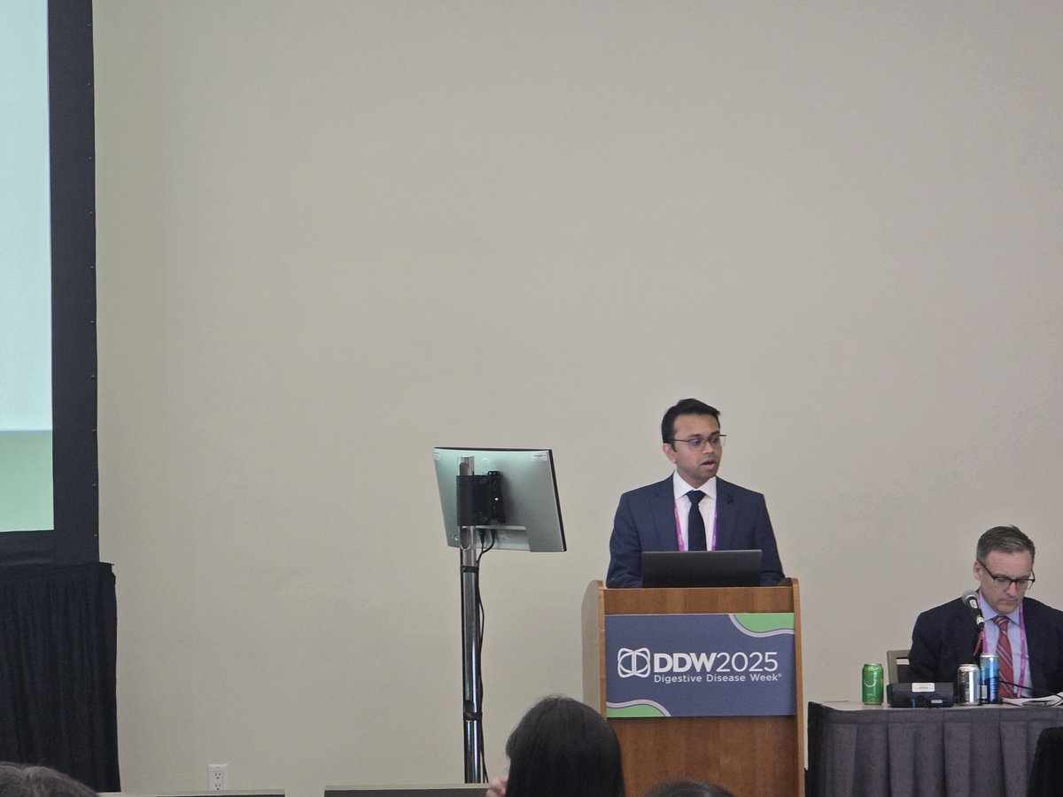 VIKAS DUDEJA (@drvikasdudeja) on Twitter photo Tejeshwar Jain, Star resident @uabsurgery, presented his work on gut microbiome and cancer from our lab at <a href="/SSATNews/">SSAT</a> #DDW2025
We are so proud of him. <a href="/UABHeersink/">UAB Heersink School of Medicine</a> <a href="/IowaMed/">Carver College of Medicine</a> Tejeshwar Jain, Star resident @uabsurgery, presented his work on gut microbiome and cancer from our lab at <a href="/SSATNews/">SSAT</a> #DDW2025
We are so proud of him. <a href="/UABHeersink/">UAB Heersink School of Medicine</a> <a href="/IowaMed/">Carver College of Medicine</a>