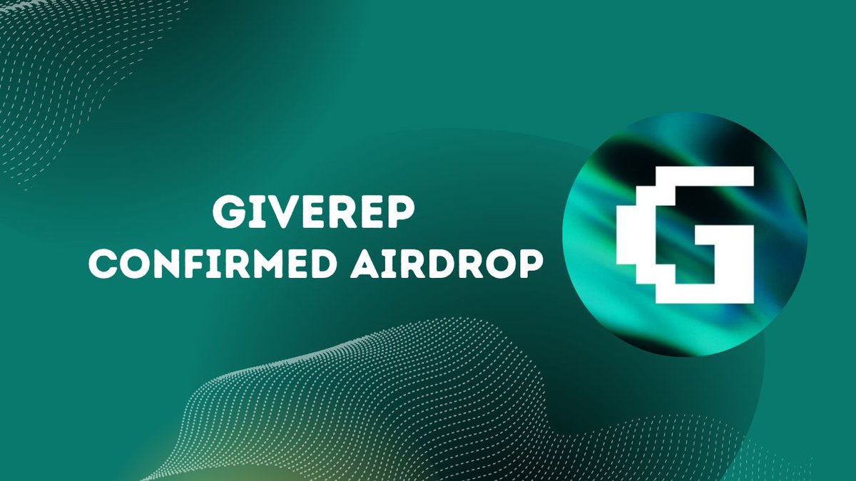 cryptochainyt's tweet image. 🌊 SUI ve GiveRep'ten DEV Airdrop Fırtınası Geliyor! 🔥Sosyal itibarını zincire taşı, 

@GiveRep

ile puan topla, 

@SuiNetwork

ekosisteminde krallığını kur! ￼ Bu tarihi fırsatı kaçırma, hemen katıl! #GiveRep #SuiAirdrop #bitcoin #btc #airdrop