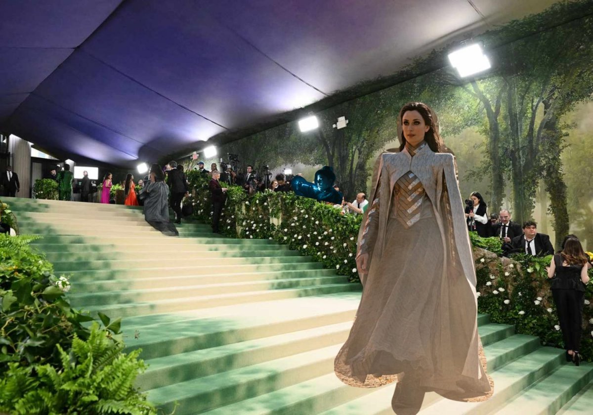 Lanfear has arrived at the Met Gala!!

#TheWheelofTime
#TwitterofTime