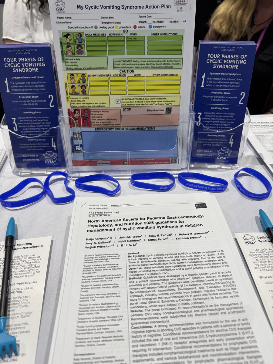 CVSA is at #DDW2025 booth 1611. We have copies of the newly updated pediatric treatment guidelines, grab your copy!