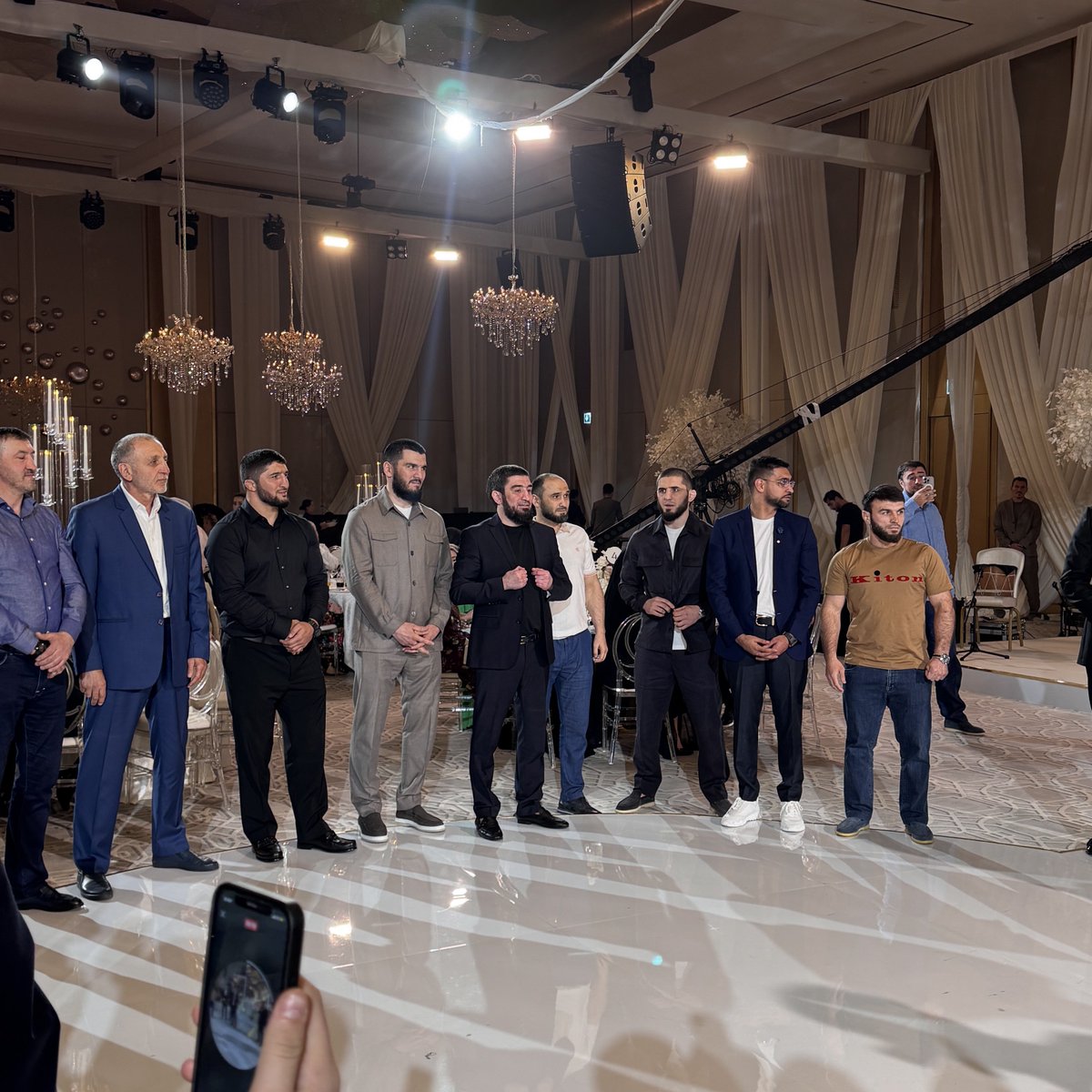 How many Olympic medalists can you spot in this photo?