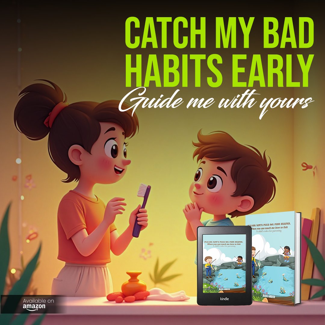 DanaMGreco's tweet image. Kids copy what they see. Build good habits together—early. Your example is everything.
Find actionable parenting tools inside Dana Greco’s expert guide: amazon.com/dp/B0DVMT86DY/

#GoodHabitsStartEarly #RoleModelParenting #TeachingHabits #DanaGreco #PositiveVibes #AuthorTeaches