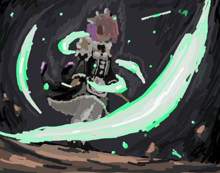 omega_pancakes's tweet image. Ram drawings I made in straw page. I believe the drawing gimmick is down rn but it&apos;s still fun creating stuff using it

#リゼロ #rezero #ram #ラム