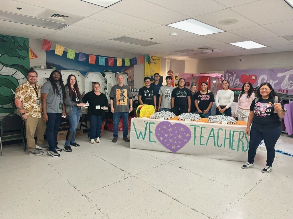 It is Teacher Appreciation Week!!! Special thanks to Student Council students who provided teachers with breakfast and NSHS who provided lunch.