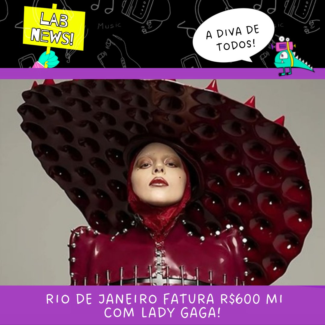LabdaDepressao's tweet image. RIO DE JANEIRO FATURA R$600 MI COM LADY GAGA! 
Lady Gaga movimenta Copacabana: com público de 2,1 milhões, mega show injeta R$ 600 milhões na economia! Evento teria custado R$ 92 mi — e o cachê da diva pode ter passado de US$ 1 milhão! Eai? Acham que valeu o investimento?