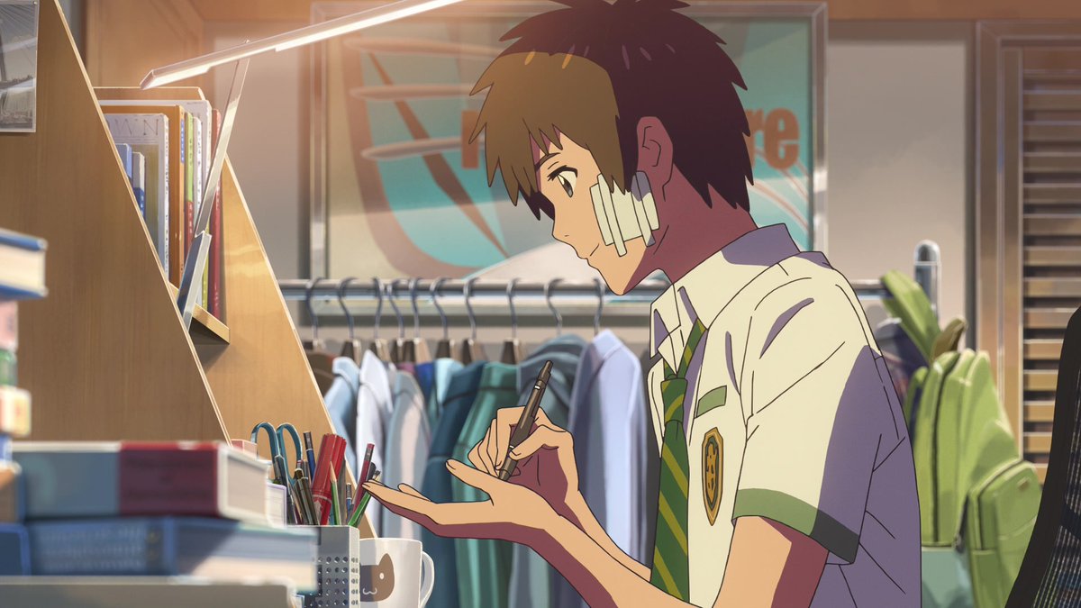 A1varoLopez's tweet photo. 'Your Name', de Makoto Shinkai. https://t.co/Ce98ircv7a