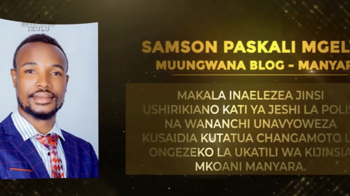 Tuzo za Habari za Matokeo ChanyA+   
Sekta ya Jinsia, Wanawake na Makundi Maalum.

#SamiaKalamuAwards2025 
#HayaNiMatokeoChanyA+