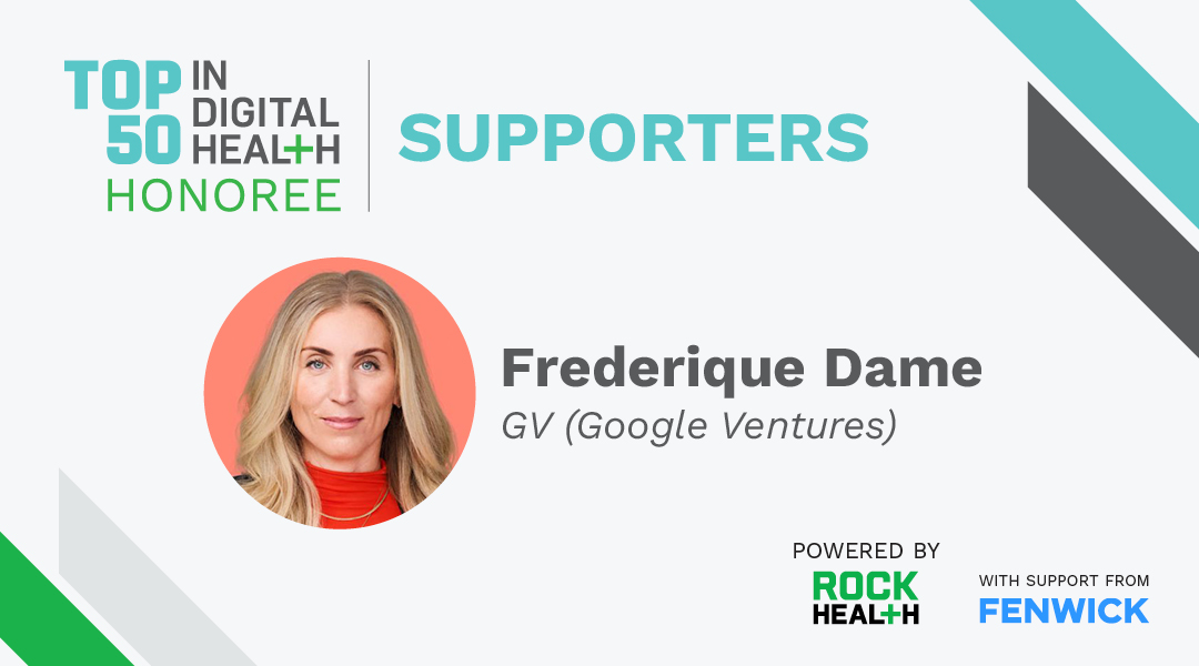 Grateful to be recognized as a Top 50 in Digital Health honoree this year. Each year, <a href="/Rock_Health/">Rock Health</a> honors leaders driving innovation in digital health, and I’m thrilled to see <a href="/GVteam/">GV</a> and our founders acknowledged for their impact. top50indigitalhealth.com/honorees