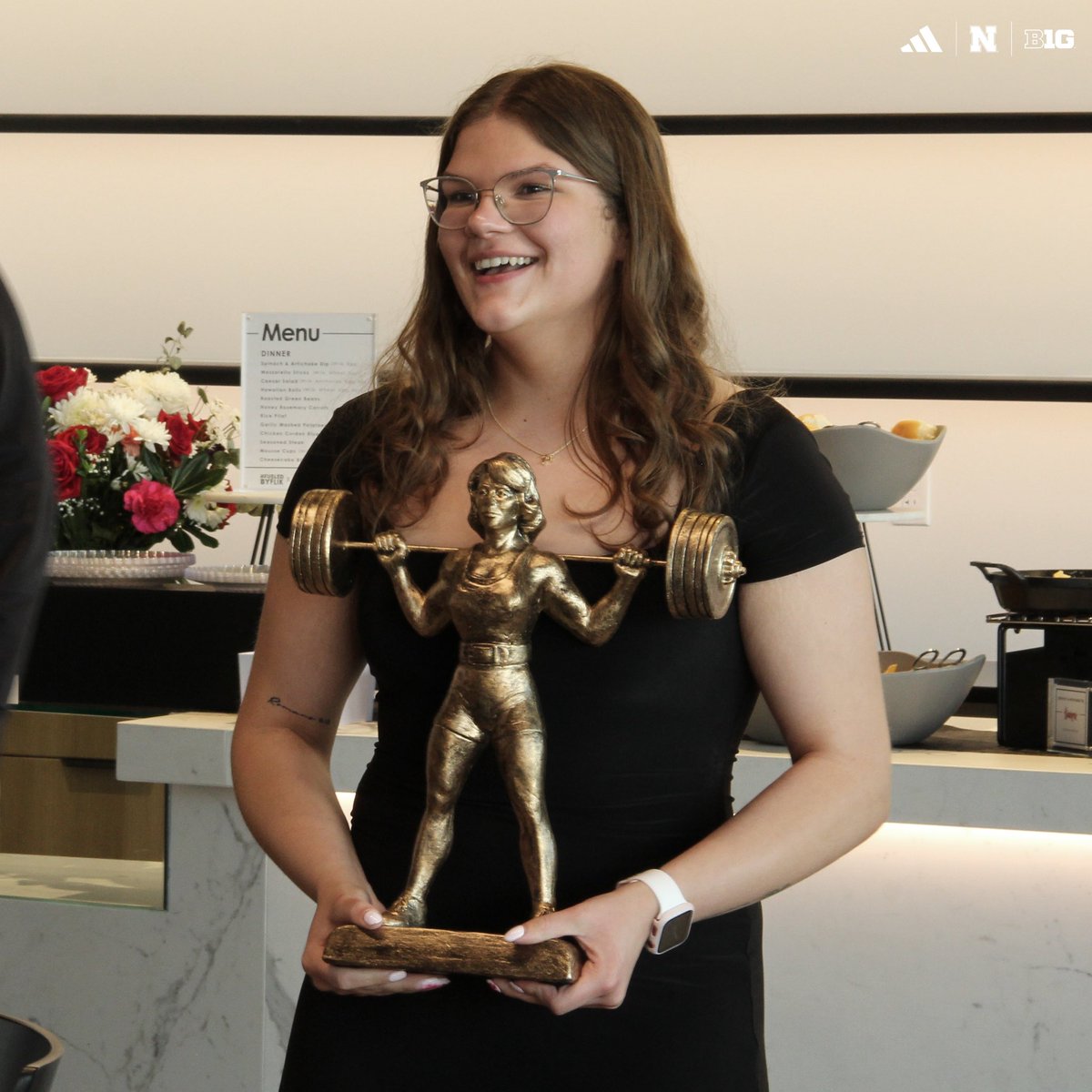 This past Friday we had a chance to celebrate our success this season, hand out some awards, and celebrate our two seniors. 🥲

Lifter of the Year: Lani Breedlove 🏋️‍♀️
Most Outstanding Rookie: Kayla Starr ⭐️ 
True Husker Award: Lani Breedlove 🌽 

Our Seniors: Kayla Verstraete &amp;