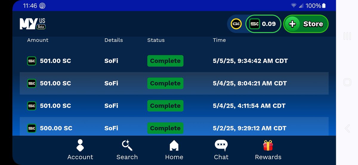 InkingTees's tweet image. The Best ⬇️ myprize.us/invite/SeanFit…
ALL NEW UPDATED CASINO!
**Easy Platform. No more getting lost trying to find a certain game
FREE SC With Daily LOGIN 
#Rakeback - Up To 5% Daily
#vip Transfer From Site To Site
#instantcashout #slots #casino #LasVegas ⬇️Check Out My Withdrawls