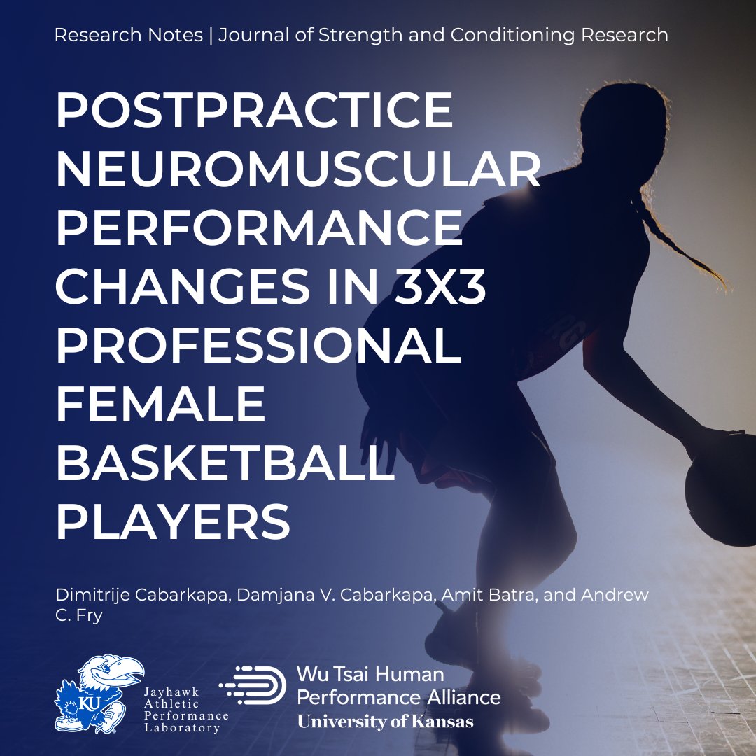 📃PUBLISHED📃

Postpractice Neuromuscular Performance Changes in 3x3 Professional Female Basketball Players

Link for full access: journals.lww.com/nsca-jscr/full…

#neuromuscular #3x3 #performance #wbb #basketball #research #performance #JAPL #WuTsaiAlliance