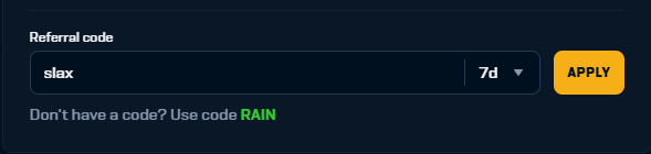 SlaxCSYT's tweet image. 💰$50 Giveaway

✅Follow Me
✅Retweet &amp;amp; Tag Friends
✅Use code &apos;Slax&apos; rain.gg/r/slax (Show proofs in comments)

⏱️Rolling in 72hrs!