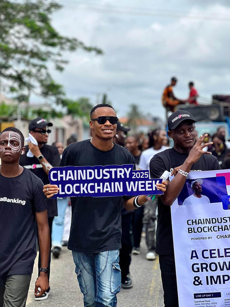 ydkperu001's tweet image. My tech family @ChainDustry
The place I  learn about blockchain infrastructure and some amazing innovation about web3 @ChaindustryACD
Also help me to follow my mentor new account @crypto_zzyzx 
I will be there tomorrow 🤭 
 #ChainDustryBlockchainWeek 
#CBweek2025
#ChainDustry