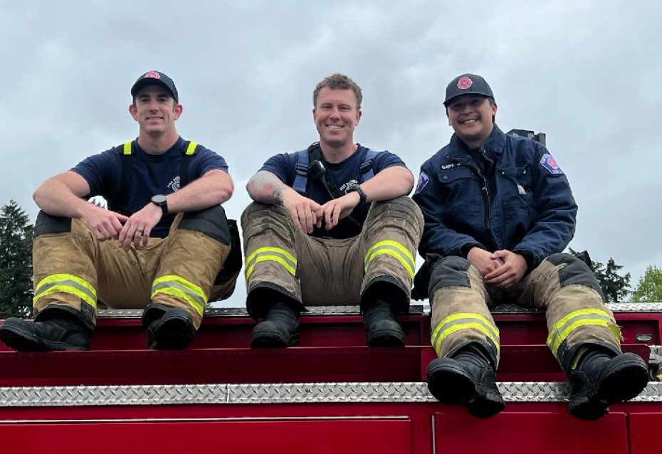 It’s been a while, we’re still working on our social media presence. Always a lot of action around the firehouse. Congrats to our newest engine driver, FF Dutton. And to FF Langbehn for achieving journeyman status after three years of regimented work and training!