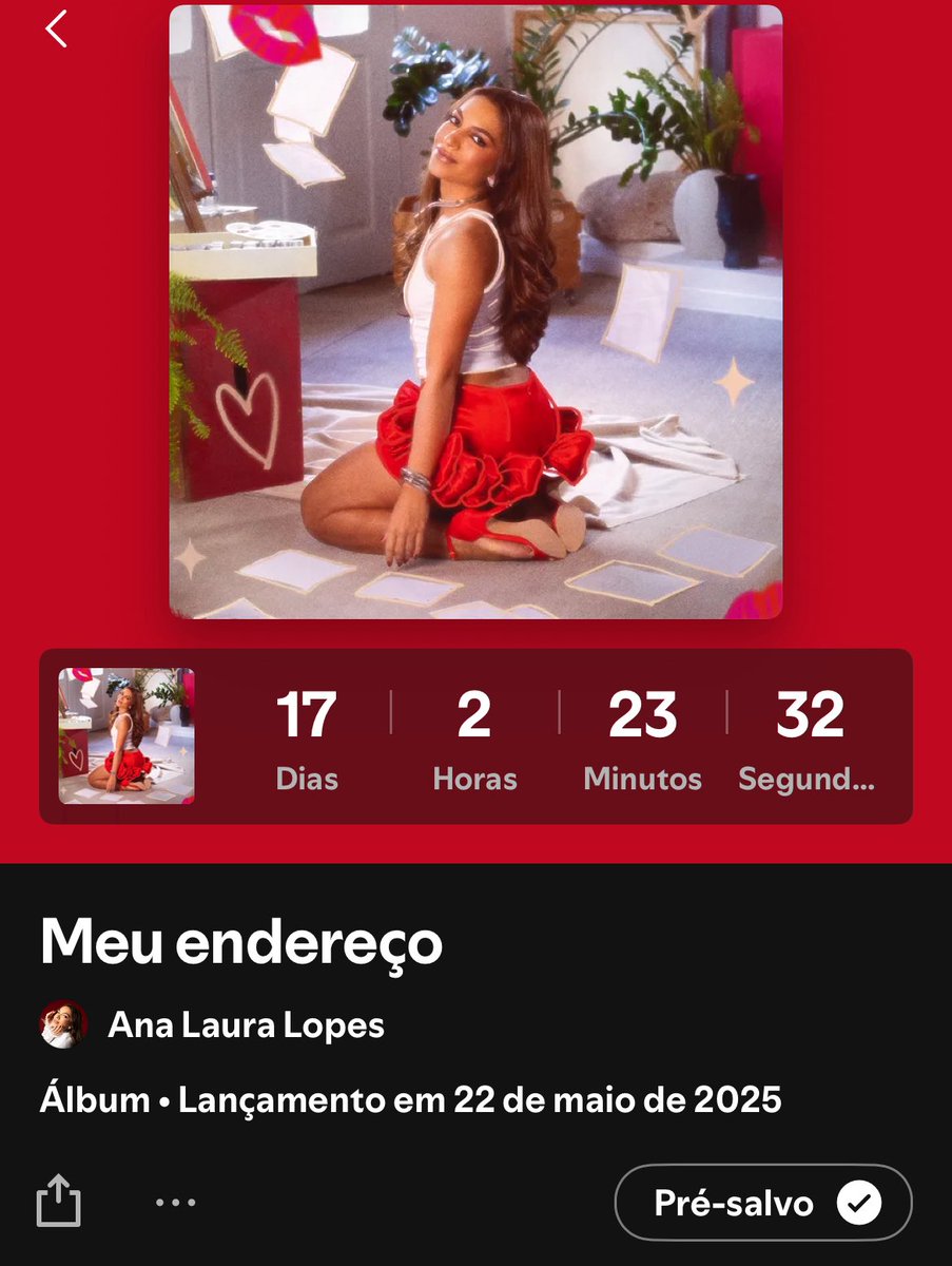 🚨SORTEIO 

Valor: R$100

‼️Regras 
— Faça o pré-save do álbum “Meu Endereço” de Ana Laura Lopes.
— Enviem prints marcando 3 amigos.
—RT e FAV 
— Esteja seguindo <a href="/anittagolden/">Anitta Golden</a>

‼️Prazo até quinta feira (08/05)
