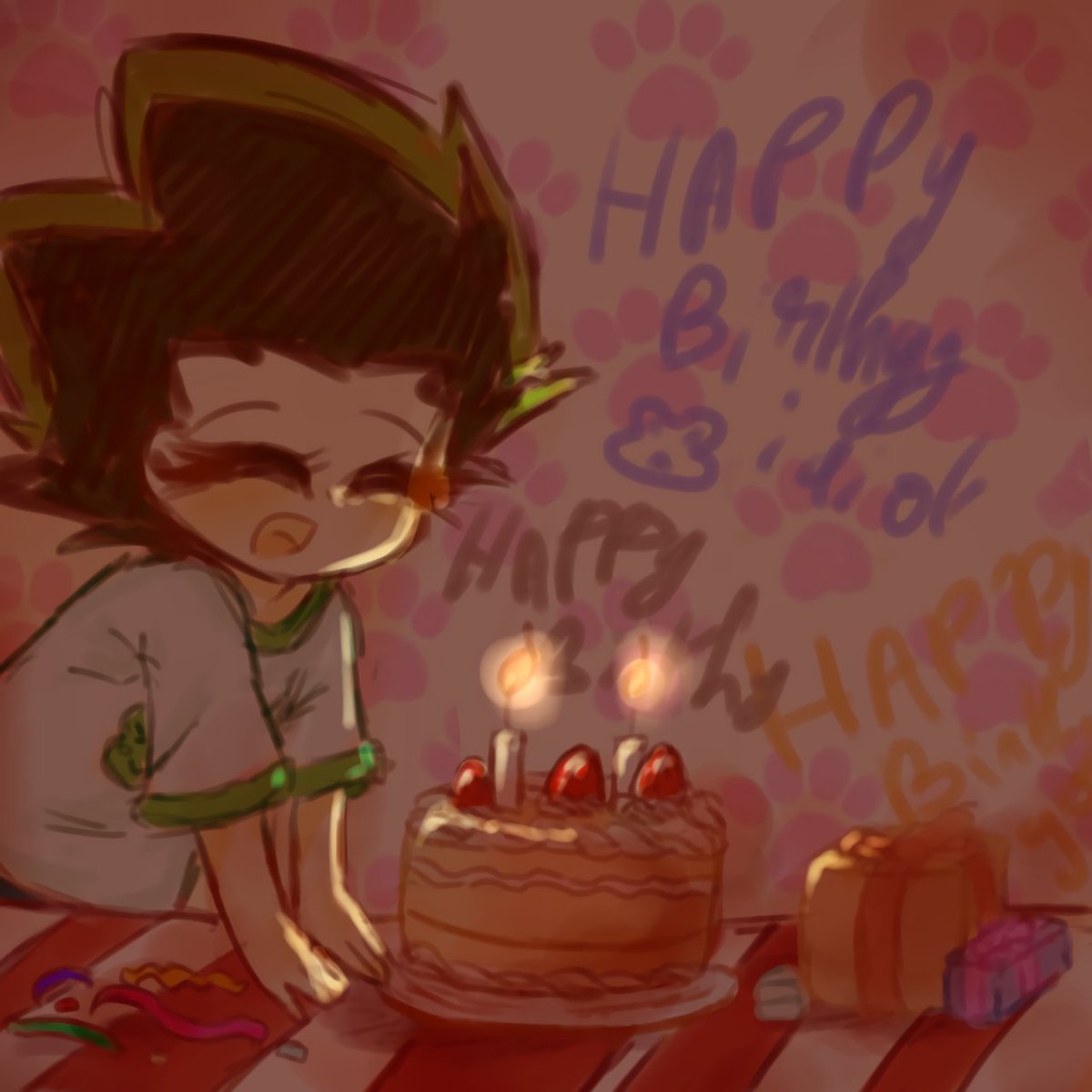 gonsie33's tweet photo. happy birthday to our goddess 🙏🛐🍏 #ゴン #gon #gonfreecss #gonism #hxh https://t.co/ofde2Jh42J