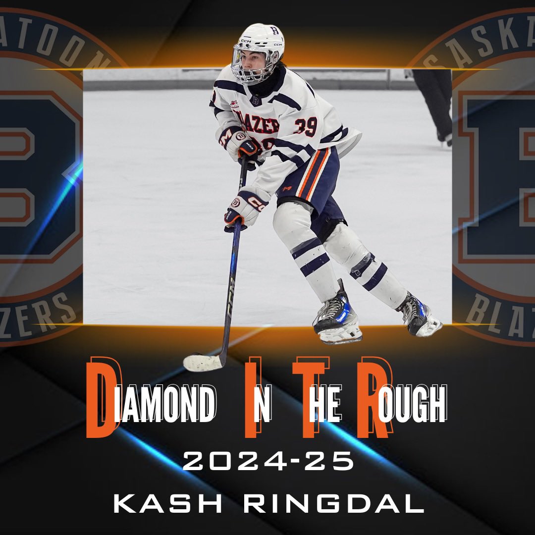🏆DIAMOND IN THE ROUGH🏆

Congratulations to Forward Kash Ringdal, named the recipient of the Blazers Diamond In The Rough Award for the 2024-25 season.

1/2 🧵⬇️