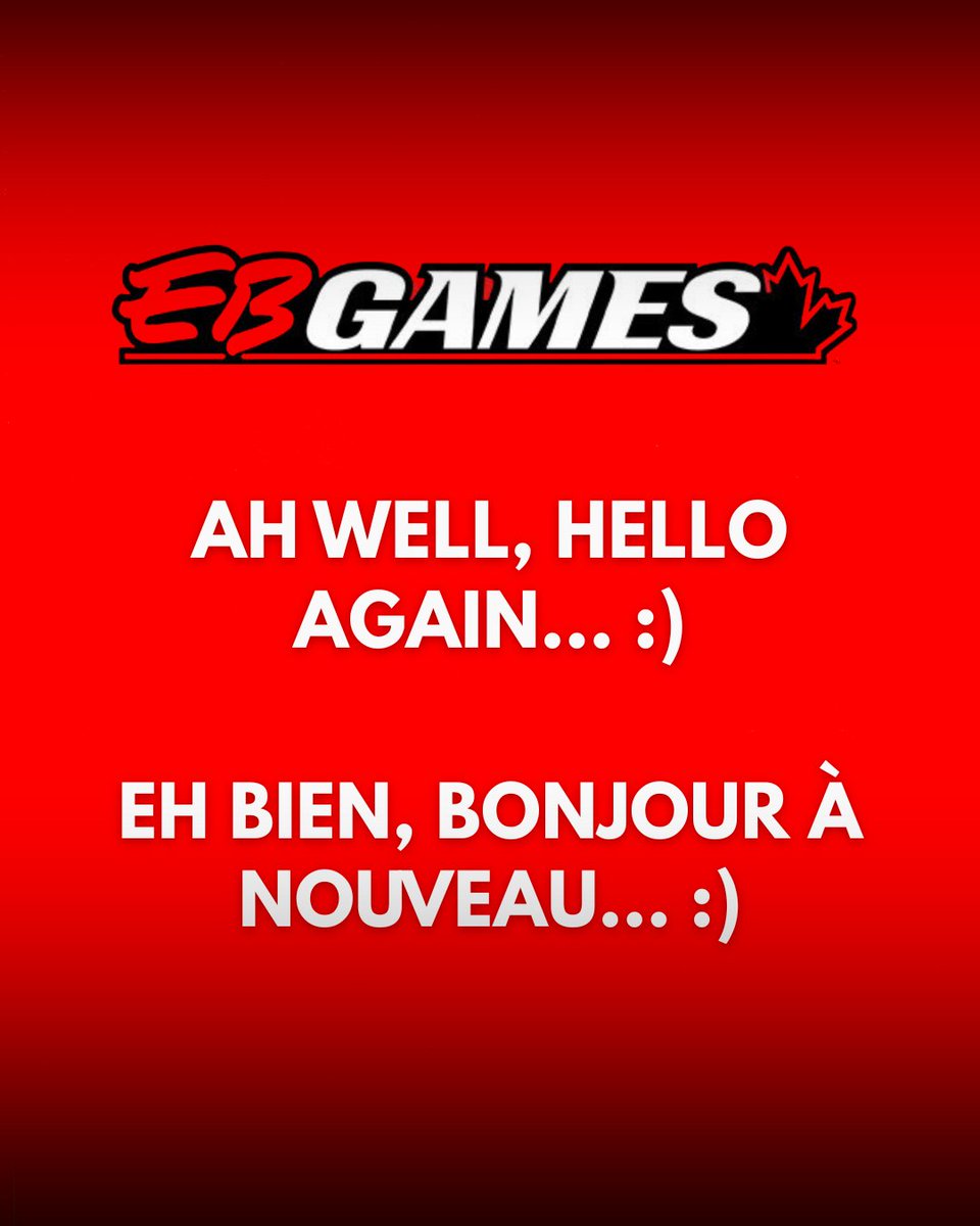 Nostalgic much? 

Check the FAQs here: bit.ly/4iLcZ3V

//

Un peu de nostalgie ?

Consultez les FAQ ici : bit.ly/4iLcZ3V