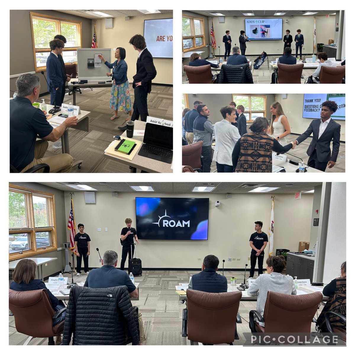 NolanNNHS's tweet image. Awesome day of @incubatoredu Semi-Final Pitches! Congrats to @wachtel_NNHS teams Roam Travel and Caddy Clip for advancing to the Final Four! Join us this Thursday, May 8 @EmbassySuites in Naperville at 6pm for our @Naperville203 Final Pitch Night! #Entrepreneurship