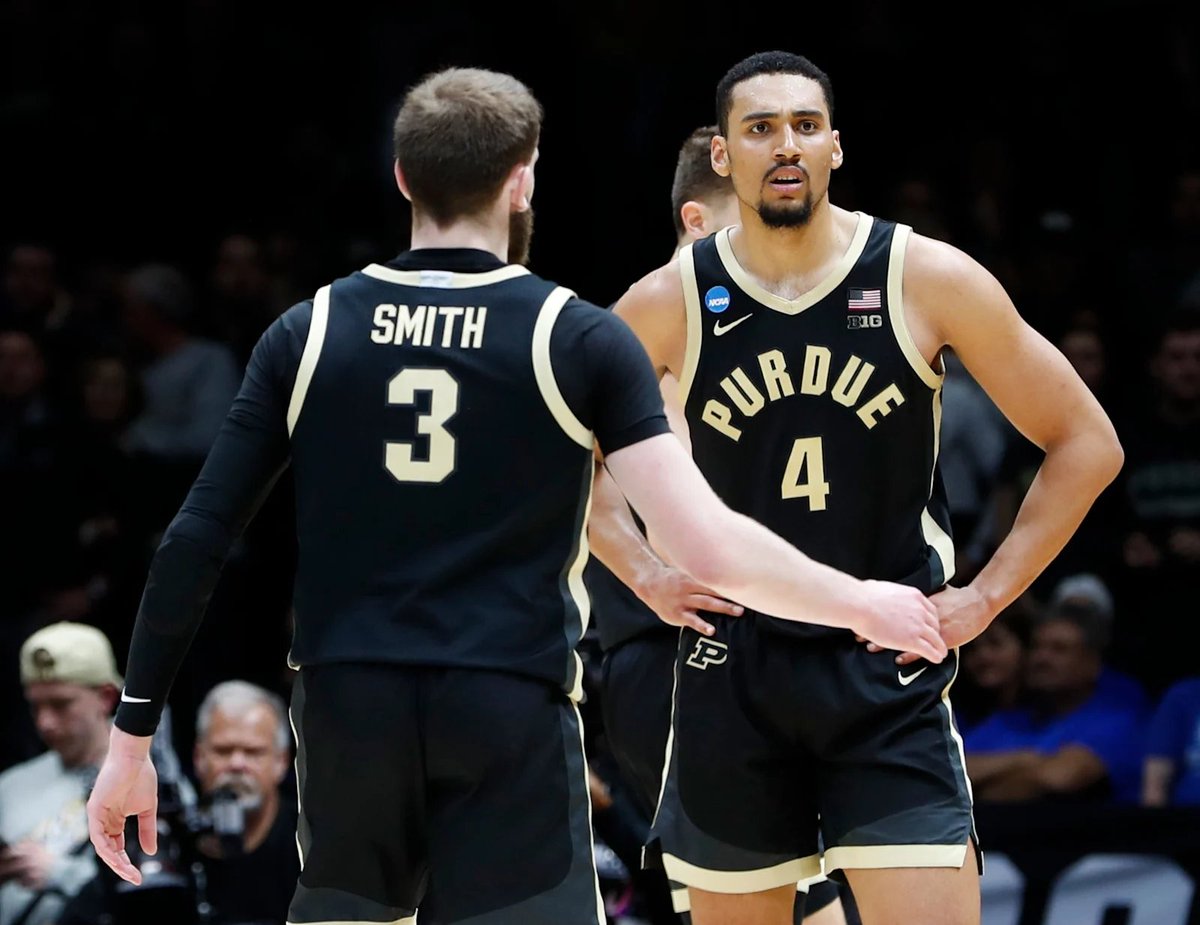 Power 5 college basketball teams with the most projected returning minutes, per Torvik:

Purdue 69.7%
Arkansas 59.3%
Marquette 53.8%
Stanford 53.8%
Notre Dame 53.5%
SMU 50.8%
BYU 49.9%
Ohio State 49.8%
Northwestern 49.7%
VT 46.5%
Illinois 45.0%
UCLA/ISU 43.0%
MSU 41.7%