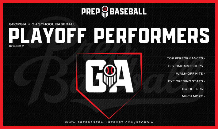 Prep Baseball Georgia (@prepbaseballga) on Twitter photo ๐๐๐๐ ๐๐๐๐ ๐๐ฅ๐๐ฒ๐จ๐๐๐ฌ: ๐๐จ๐ฎ๐ง๐ ๐ ๐
๐ท๐๐๐๐๐๐ ๐ท๐๐๐๐๐๐๐๐๐
+ Everything from no-hitters to walk off home runs. We highlight over 7๏ธโฃ5๏ธโฃ players that made an impact in round 2 of the State Playoffs.
Check out who helped their team punch their ticket ๐๐๐๐ ๐๐๐๐ ๐๐ฅ๐๐ฒ๐จ๐๐๐ฌ: ๐๐จ๐ฎ๐ง๐ ๐ ๐
๐ท๐๐๐๐๐๐ ๐ท๐๐๐๐๐๐๐๐๐
+ Everything from no-hitters to walk off home runs. We highlight over 7๏ธโฃ5๏ธโฃ players that made an impact in round 2 of the State Playoffs.
Check out who helped their team punch their ticket