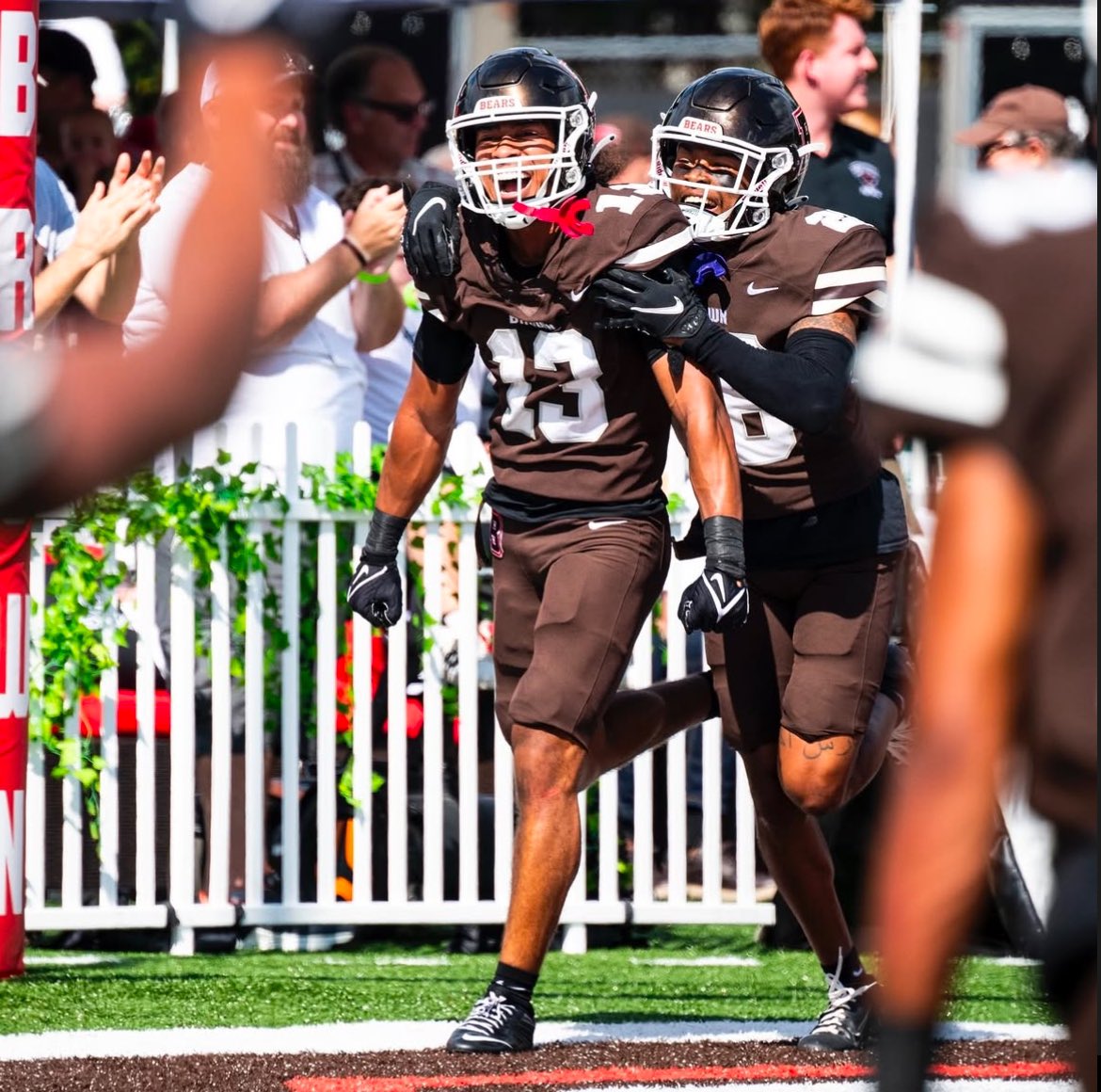 Trey McFadden (@trey_mcfadden5) on Twitter photo After a great talk with <a href="/Coach_Mul/">Dan Mulrooney</a>, I am blessed to receive an offer from Brown!
<a href="/BrownHCPerry/">James Perry '00</a> <a href="/BrownU_Football/">Brown Bears Football</a> <a href="/FootballMonty/">Zoran Milich</a> <a href="/seancarty9/">seancarty9</a> <a href="/Airsportsgroup1/">Airsportsgroup</a> <a href="/CJSportsRadio/">Central Jersey Sports Radio</a> <a href="/BrendanScoutsNJ/">Coach Brendan</a> <a href="/__ShockTheWorld/">Shock The World</a> After a great talk with <a href="/Coach_Mul/">Dan Mulrooney</a>, I am blessed to receive an offer from Brown!
<a href="/BrownHCPerry/">James Perry '00</a> <a href="/BrownU_Football/">Brown Bears Football</a> <a href="/FootballMonty/">Zoran Milich</a> <a href="/seancarty9/">seancarty9</a> <a href="/Airsportsgroup1/">Airsportsgroup</a> <a href="/CJSportsRadio/">Central Jersey Sports Radio</a> <a href="/BrendanScoutsNJ/">Coach Brendan</a> <a href="/__ShockTheWorld/">Shock The World</a>