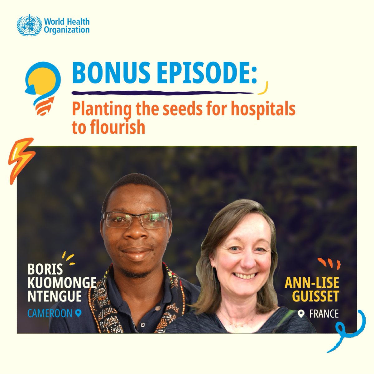 Bonus episode alert! We spoke to Ann-lise Guisset from France and Boris Kuomonge Ntengue from Cameroon about what is required to plant the seeds that allow hospitals to flourish. Check out their episode 👉 tinyurl.com/LINC-podcast