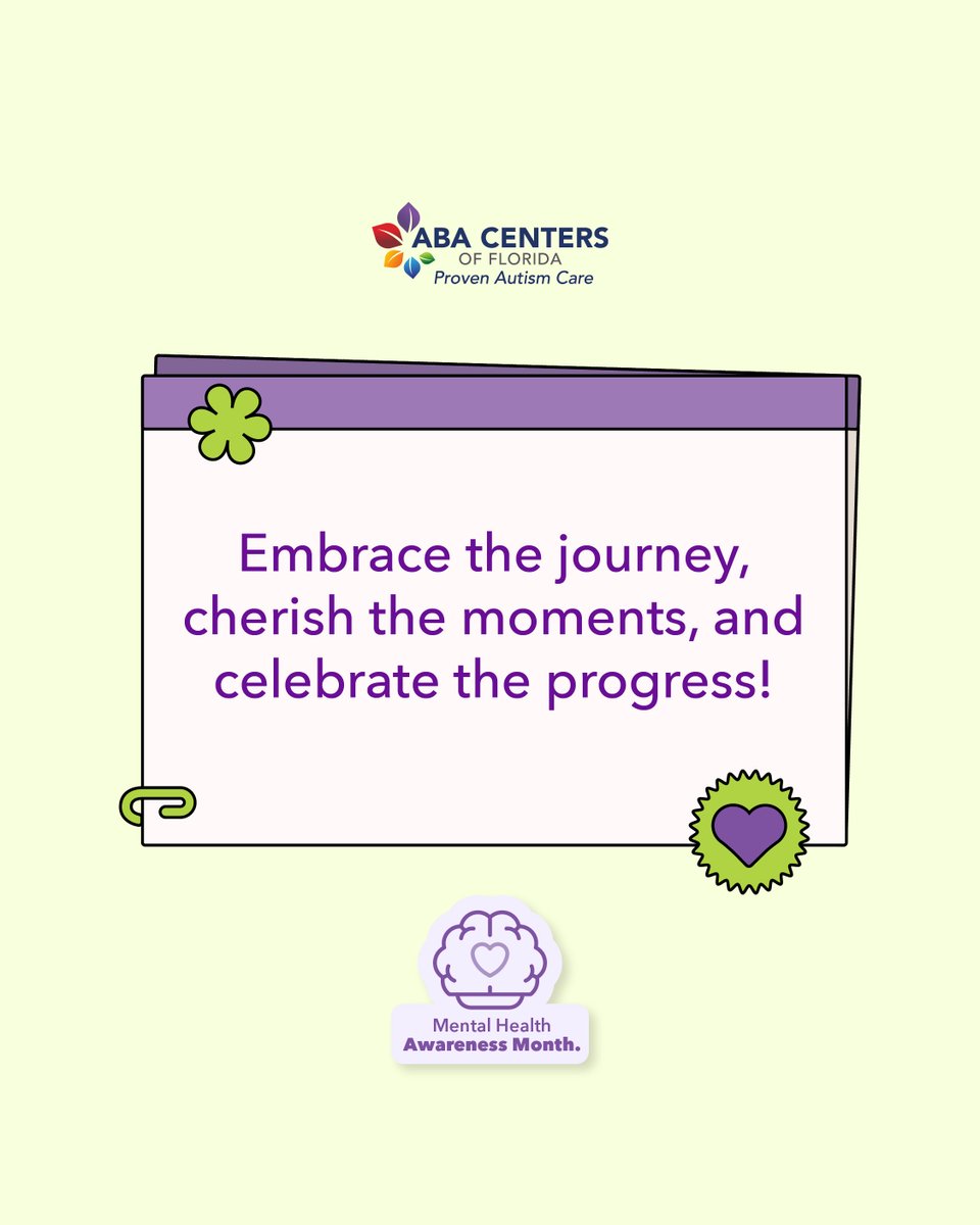 Embrace the journey, cherish the moments, and celebrate the progress!

#ABACentersOfFlorida #MondayMotivation #MondayVibes #PlayfulABA #FunABA