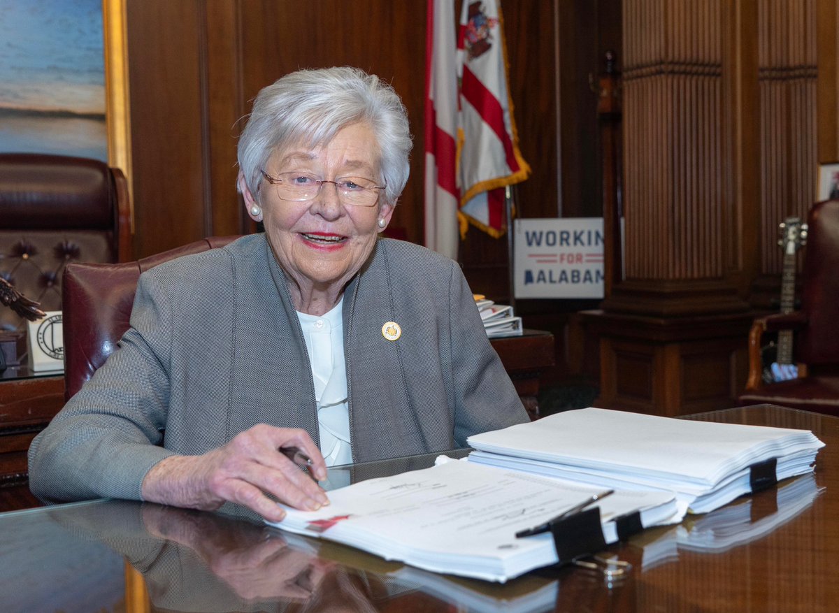 ✍️: I have signed Alabama’s General Fund and Education Trust Fund. Thank you to the Legislature for investing in core functions of government and in our students’ education.