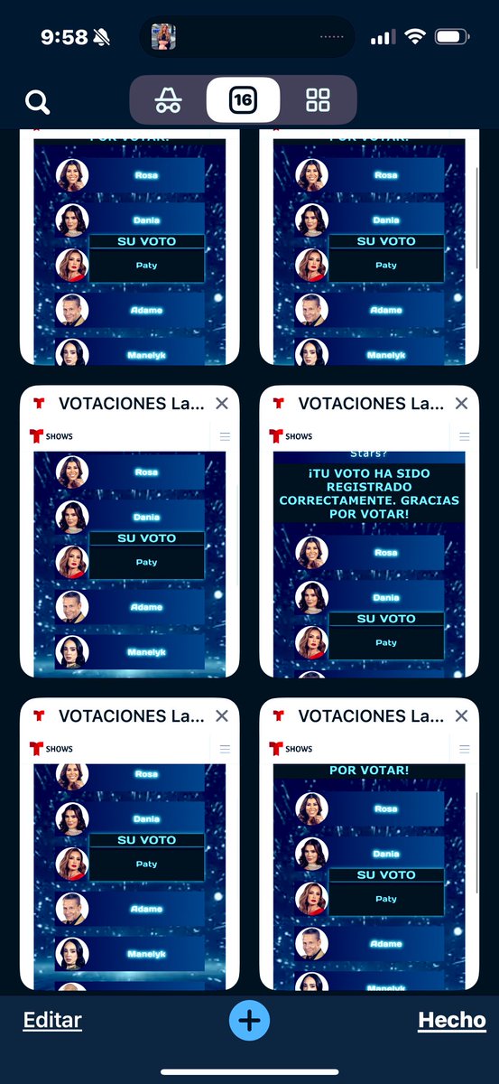 LissettRivera5's tweet photo. @LaJefaTLMD Solo espero que respete. Los votos y no Nos hagan Trampa se está votado masivamente por Paty #tesmpaty #PatySeQueda 💎💎 https://t.co/x3yvQvJDO3