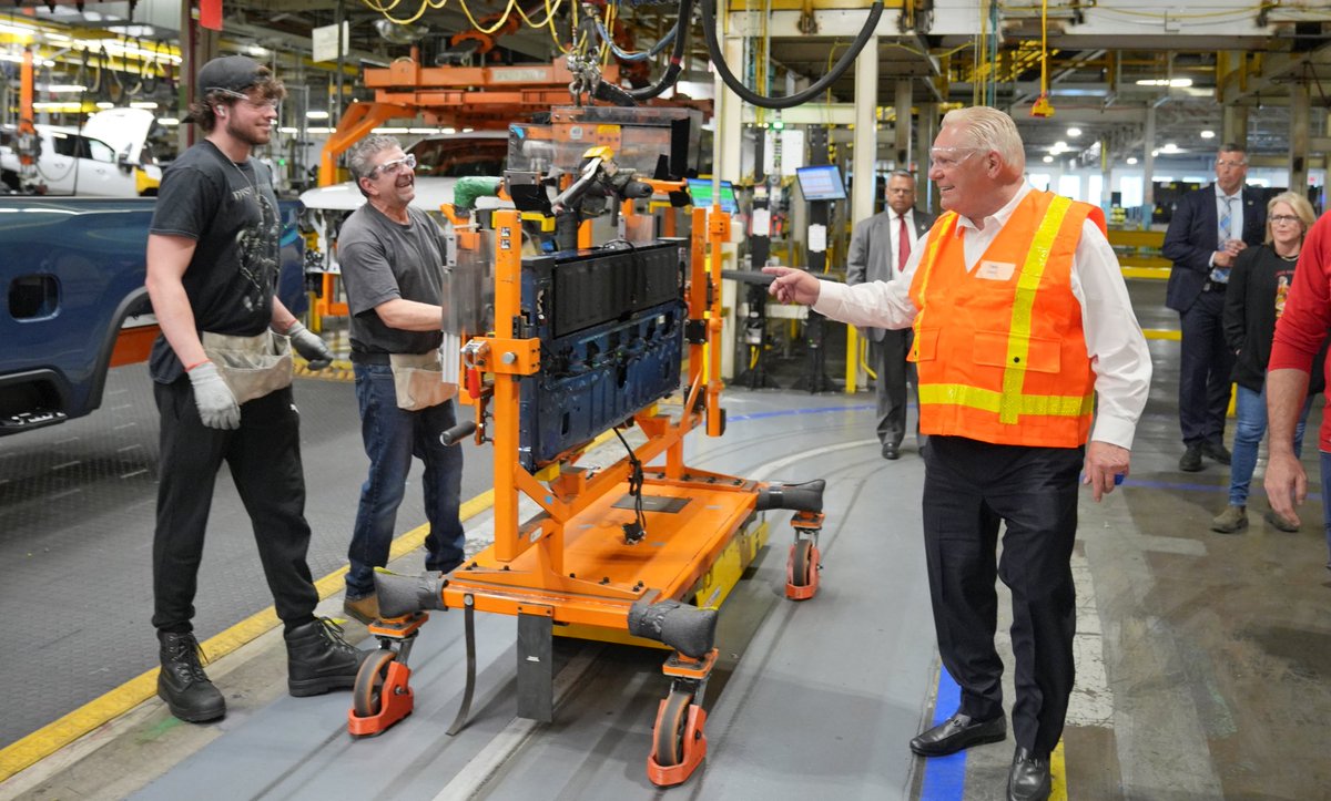 I met with workers at GM’s Oshawa plant today with a clear message: In the face of tariffs and whatever else comes our way, our government will always be there to support them.