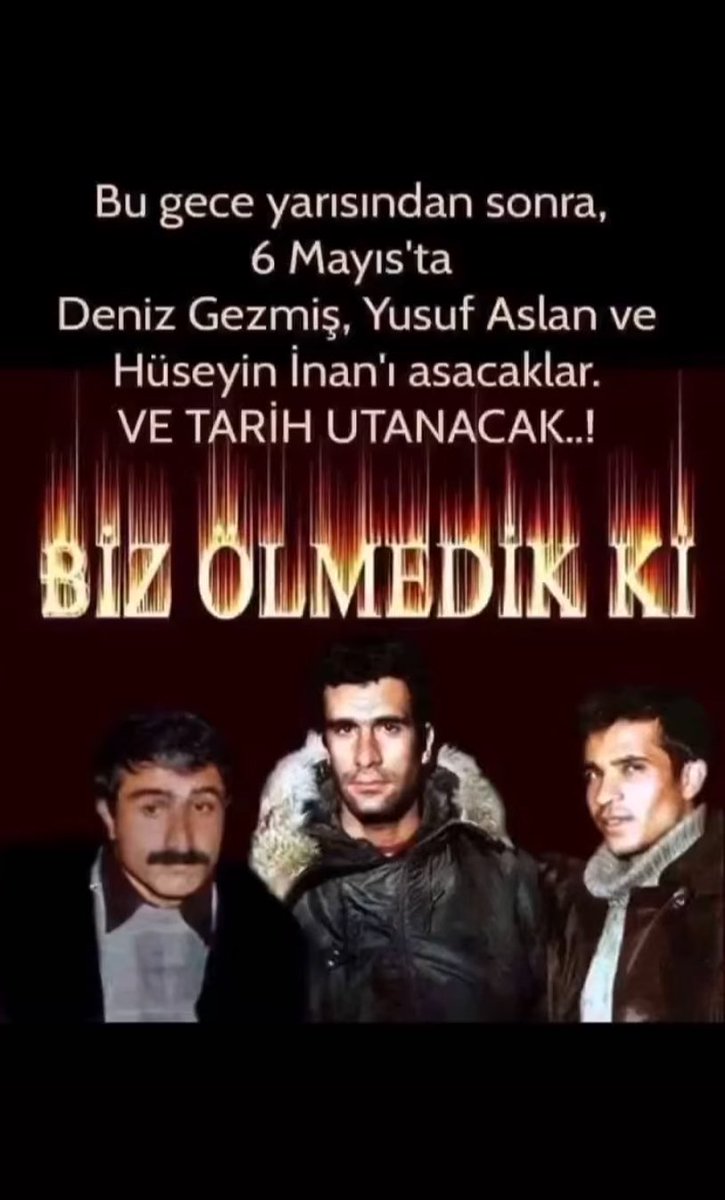3 fidan 
3 can
3 ölümsüz

Asla unutmayacağız sizi kalbimizde yaşayan 3 kahraman ışıklar içinde uyuyun.

Deniz-Yusuf-Hüseyin