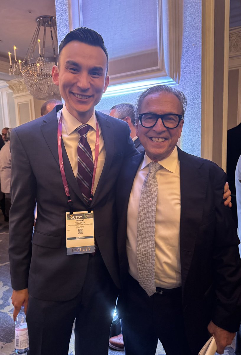 Tom Tielleman, MD (@tomtielleman) on Twitter photo Sad to leave, but thankful for my time at #DDW2025. Caught up w/ old friends & met new colleagues!
Also, incredible 1sts:
✅ 1st oral presentation for a mentee
✅ 1st invited lecture
✅ 1st <a href="/DDWMeeting/">Digestive Disease Week</a> hands on faculty invite
And capped it off meeting Greg Haber, who trained my Sad to leave, but thankful for my time at #DDW2025. Caught up w/ old friends & met new colleagues!
Also, incredible 1sts:
✅ 1st oral presentation for a mentee
✅ 1st invited lecture
✅ 1st <a href="/DDWMeeting/">Digestive Disease Week</a> hands on faculty invite
And capped it off meeting Greg Haber, who trained my