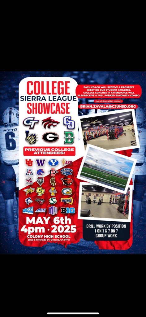 ATTENTION ALL COLLEGE COACHES
THE SIERRA LEAGUE IS FULL OF BALLERS 
BE HERE TO CHECK OUT SOME OF THE LOS OSOS ATHLETES!