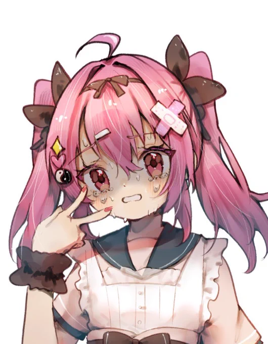 自作のCoC探索者ちゃんきゃわわ #創作  #オリジナル 