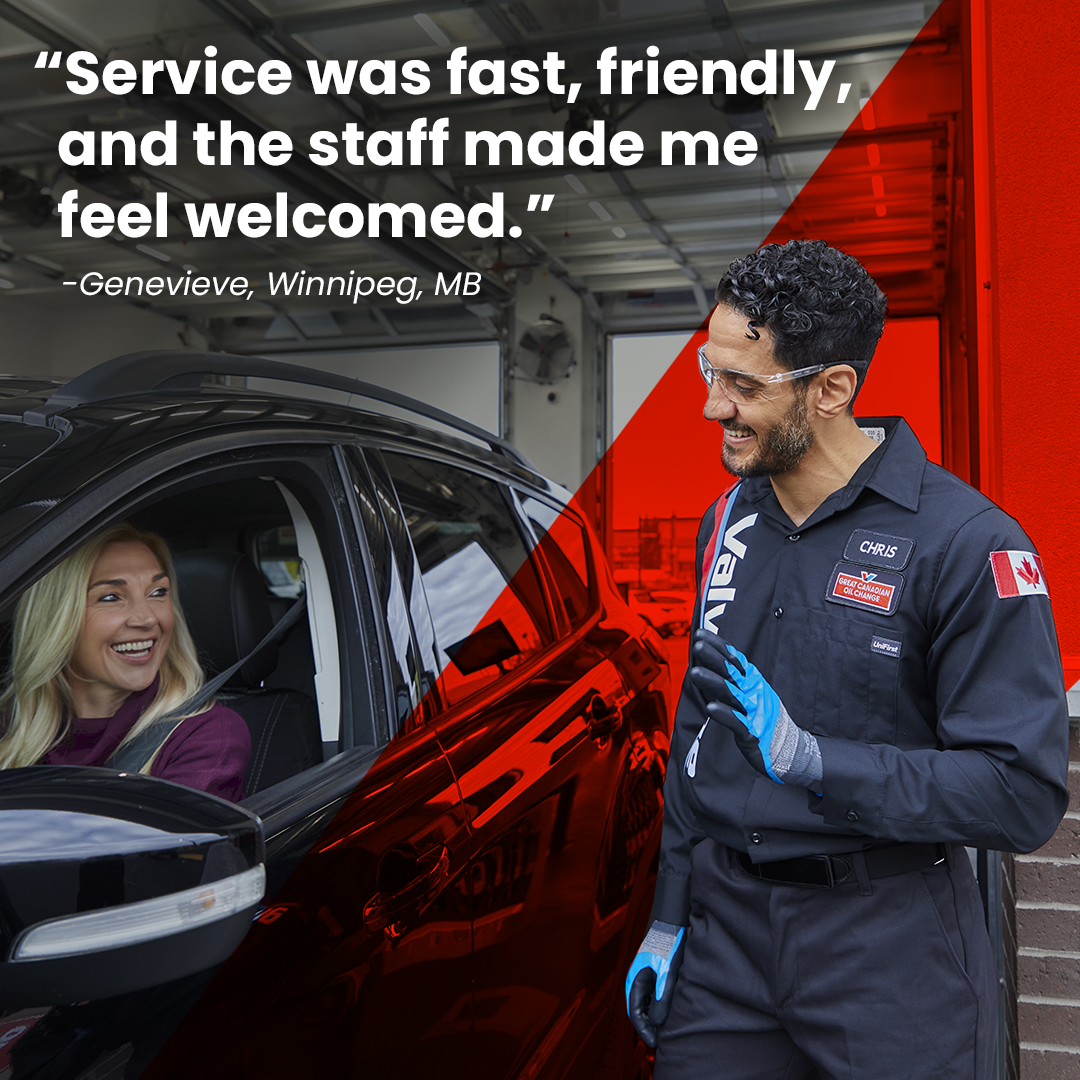 Fast, Friendly and Welcoming!

See you down the road! 🚗
QUICK. TRUSTED. EXPERT CARE.
No appointment needed.

gcoc.ca/locations/sask…

#bestoilchange #gcockindersley #oilchangekindersley