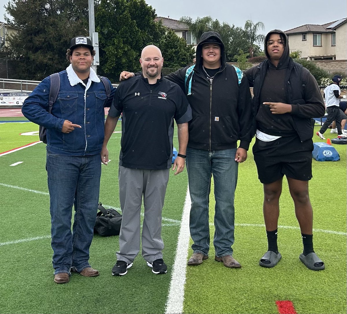 Jake Van Groll (@coachjvg) on Twitter photo Got to see some more <a href="/MountaineerFB/">Western Colorado Football</a> players out in CA! Excited to see this team’s future!! #ThinAirCrew #FearTheNeers Got to see some more <a href="/MountaineerFB/">Western Colorado Football</a> players out in CA! Excited to see this team’s future!! #ThinAirCrew #FearTheNeers