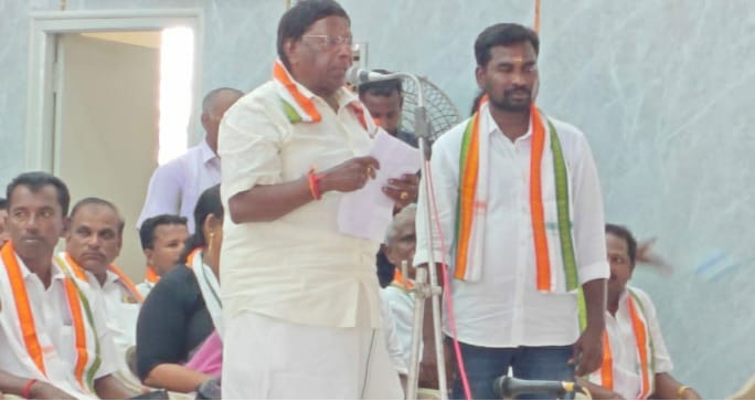 Ve_Vaithilingam's tweet image. #BCC level #SamvidhanBachaoAbhiyan rally conducted by the #BahourBlockCongressCommittee #Puducherry as part of our nationwide mission to safeguard the Constitution and its values!
#May4