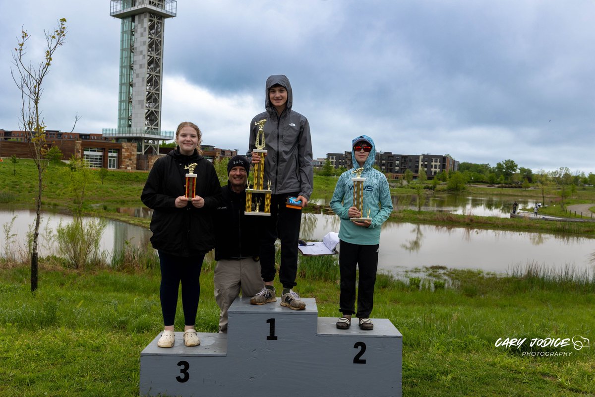 BlueAshPD's tweet image. Despite the challenging weather, we had another great turnout for the Blue Ash Police Youth Fishing Tournament at @summitblueash! Congrats to our winners!