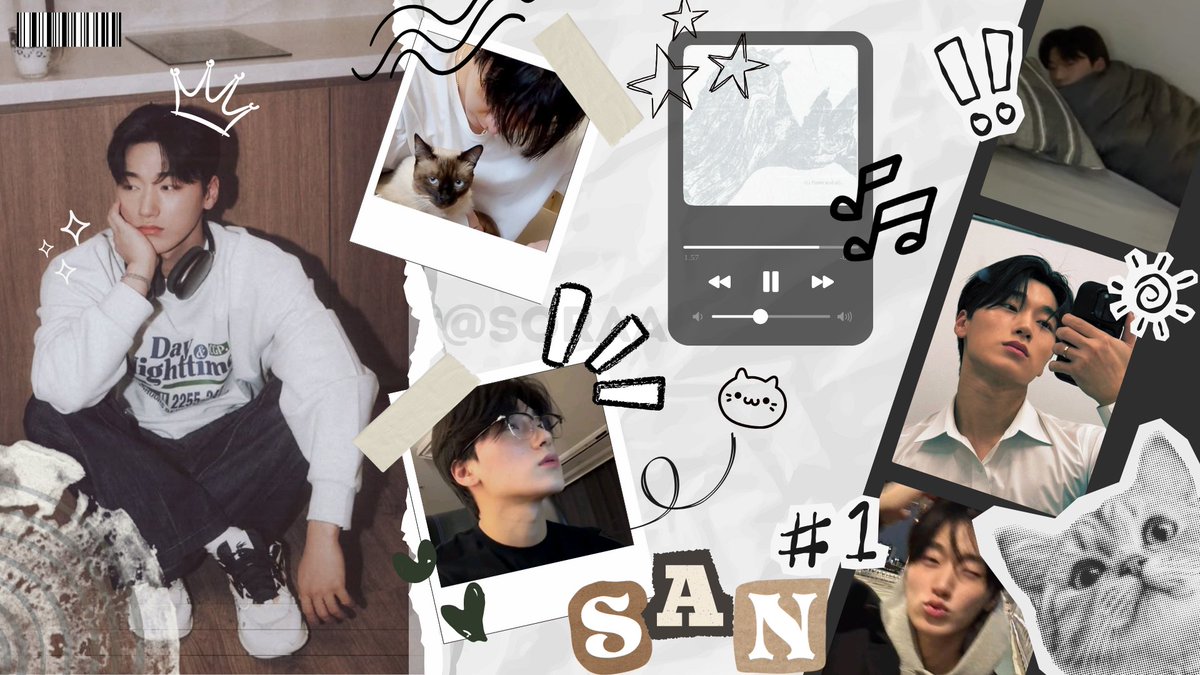 agyezu's tweet image. MY FIRST DESIGN FOR CUTIE BOI SAN YAY!!! ¡¡!