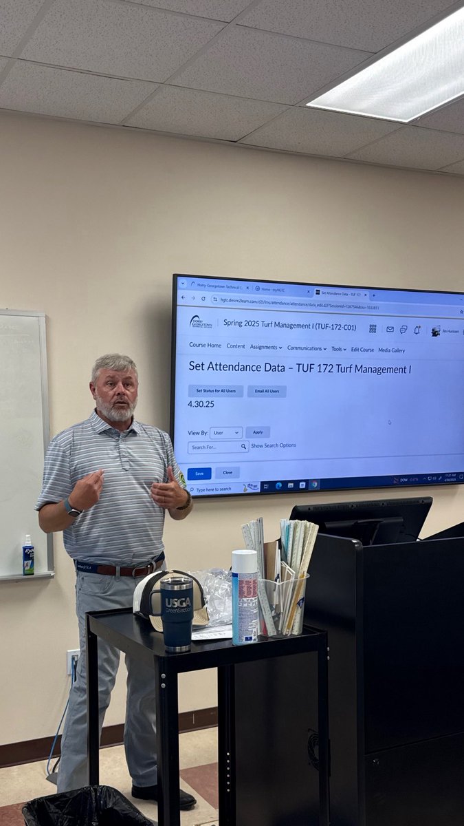 HGTCGSTM's tweet image. Great group of guest speakers visited campus last week to help us close out the semester.