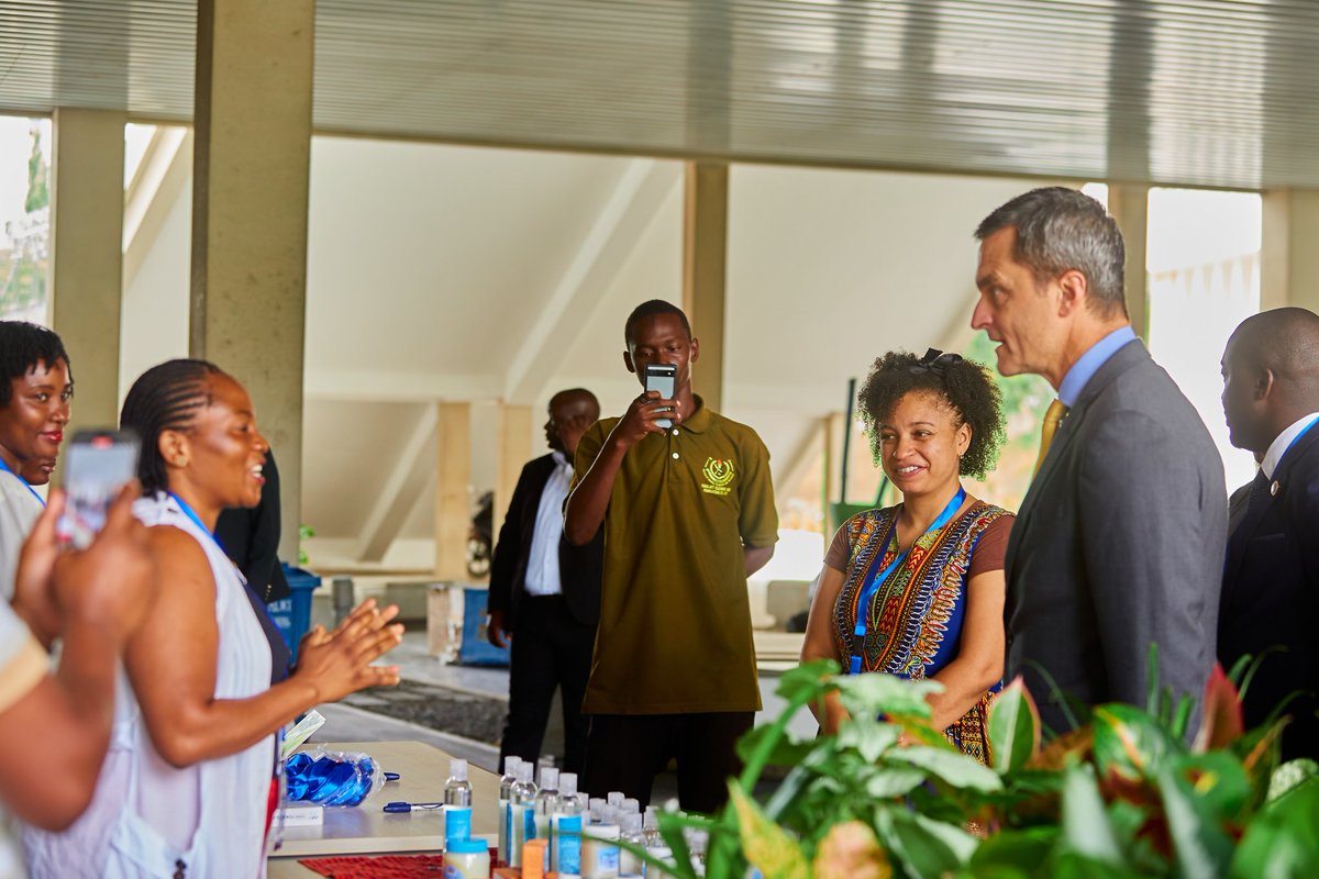 A proud moment at #TUSSAAAGM2025 as our Alumni entrepreneurs showcased their products and community-driven innovations! Honored by visits from the Acting U.S. Ambassador, H.E. Amb. John Ulanga &amp; fellow alumni.
#AlumniGivebackEvents #TUSSAA #AGM2025 #MakeTUSSAAThrive