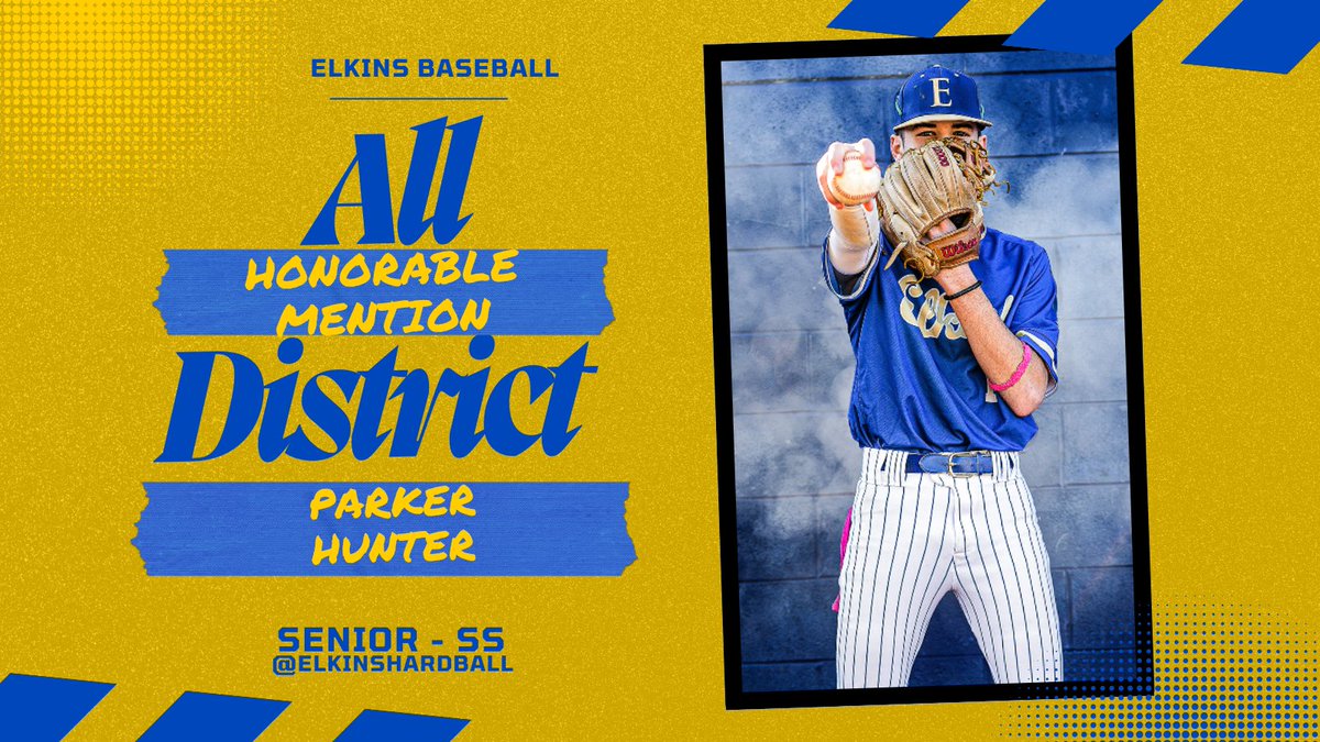 Elkins Baseball (@elkinshardball) on Twitter photo Congratulations to our guys, Greyson Boyd and Parker Hunter, for their Honorable Mention All-District selection!  Proud of you fellas!  #GOOD #KnightLife
<a href="/EHS_Knightswire/">Elkins High School</a> Congratulations to our guys, Greyson Boyd and Parker Hunter, for their Honorable Mention All-District selection!  Proud of you fellas!  #GOOD #KnightLife
<a href="/EHS_Knightswire/">Elkins High School</a>