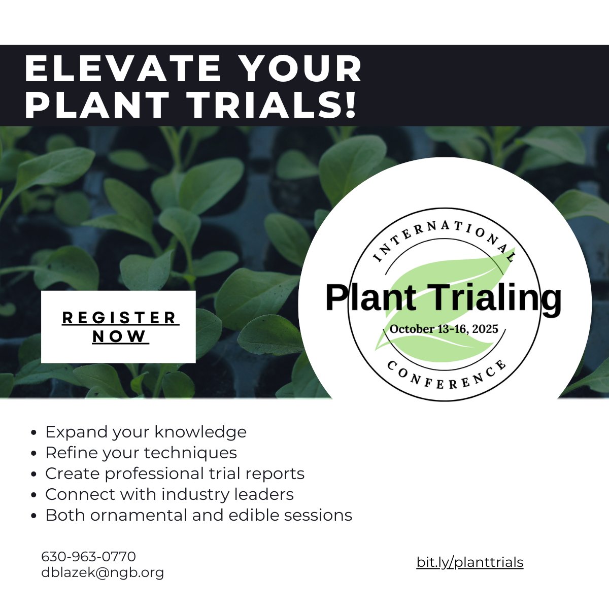 Seed Your Future is honored to be speaking at the International Plant Trialing Conference this October! Discover groundbreaking innovations, connect with industry leaders, and expand your knowledge across ornamental and edible plant trialing.

all-americaselections.org/aas-meetings-e…